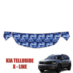 2023-2024 Kia Telluride X-Line Precut Paint Protection – Partial Hood+