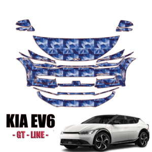 2022-2024 Kia EV6 GT-Line Pre Cut Paint Protection PPF Kit – Partial Front