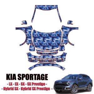 2023-2024 Kia Sportage Precut Paint Protection Kit – Full Front + A Pillars + Rooftop