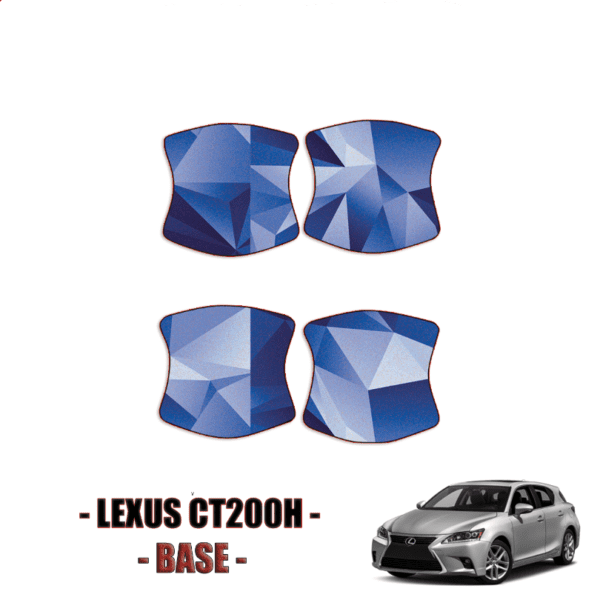 2014-2023 Lexus CT200h Base – Precut Paint Protection Kit (PPF) – Door Cups