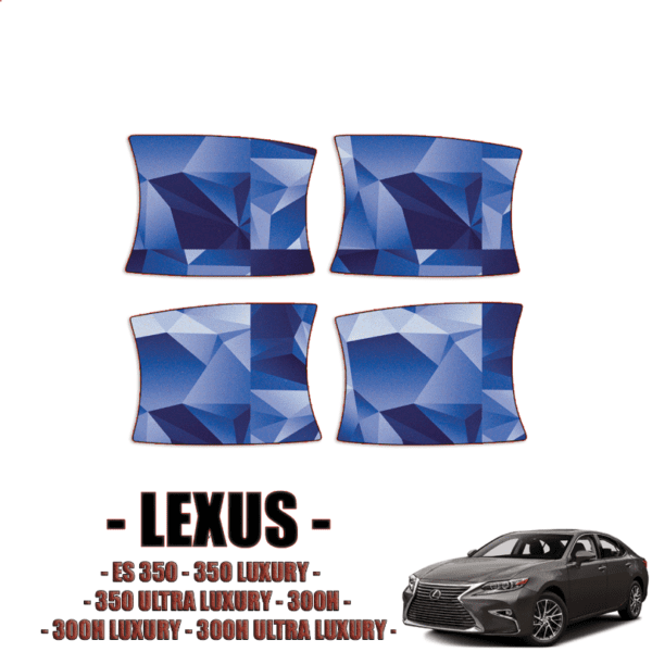 2019-2023 Lexus ES 350 Precut Paint Protection Kit – Door Cups