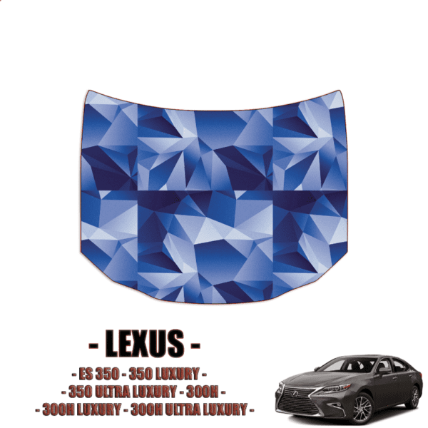 2019-2024 Lexus ES 350 PPF Precut Paint Protection Kit – Full Hood