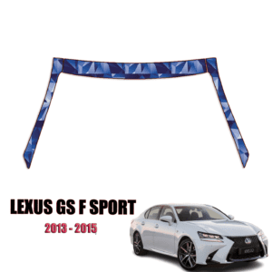 2013 – 2015 Lexus GS F Sport Pre Cut Paint Protection Kit – A Pillars + Rooftop