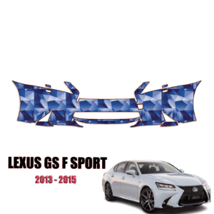 2013 – 2015 Lexus GS F Sport Precut Paint Protection Kit – Front Bumper