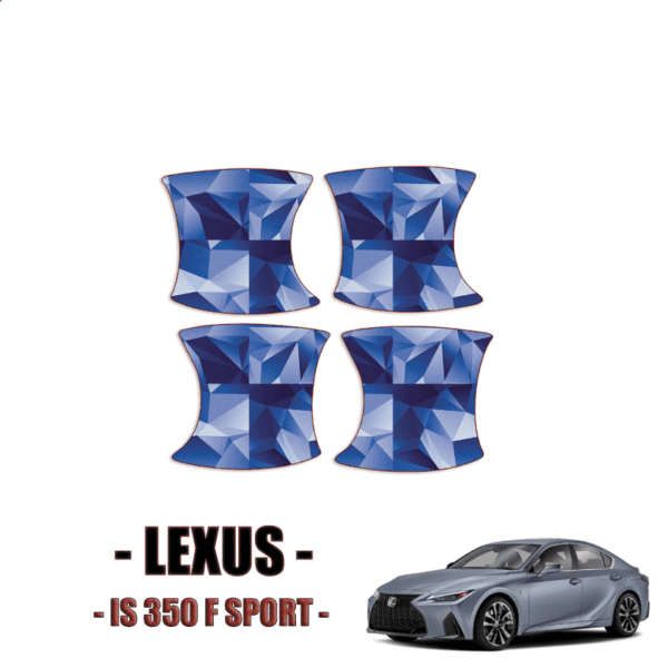 2021-2023 Lexus IS 350-F Sport Precut Paint Protection Kit (PPF)-Door Cups
