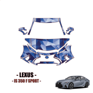 2021-2023 Lexus IS 350 F Sport PPF Kit Pre Cut Paint Protection Kit – Partial Front