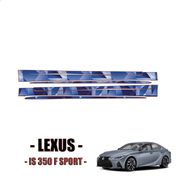2021-2023 Lexus IS 350-F Sport Precut Paint Protection Kit -Rocker Panels