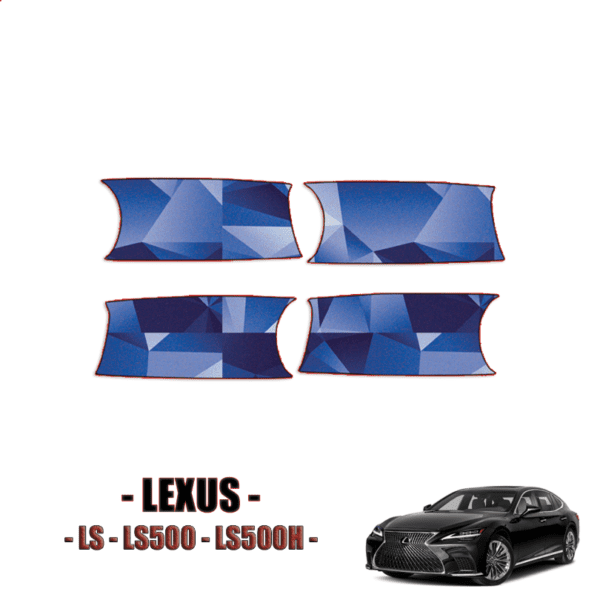 2021-2023 Lexus LS, LS500, LS500h – Precut Paint Protection Kit (PPF) – Door Cups