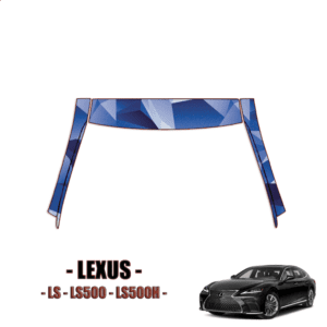 2021-2022 Lexus LS, LS500, LS500h Pre Cut Paint Protection Kit – A Pillars + Rooftop