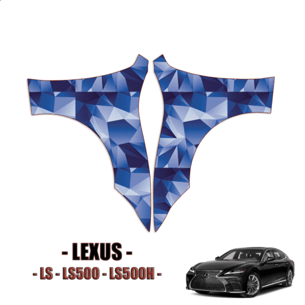 2021-2023 Lexus LS, LS500, LS500h Precut Paint Protection Kit – Full Front Fenders