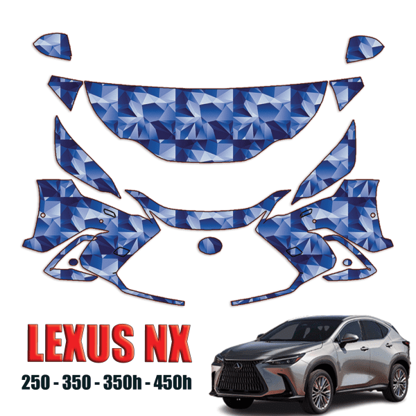 2022-2025 Lexus NX Precut Paint Protection Kit PPF – Partial Front