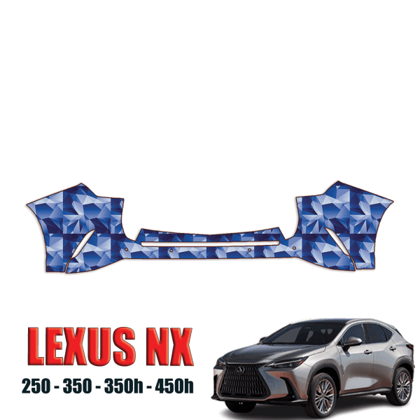 2022-2024 Lexus NX Precut PPF Paint Protection Film – Rear Bumper