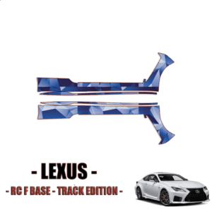 2020-2023 Lexus RC F Base, Track Edition Precut Paint Protection Film – Rocker Panels