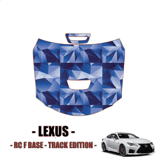 2020-2023 Lexus RC F Base, Track Edition Precut Paint Protection Kit (PPF) – Full Hood
