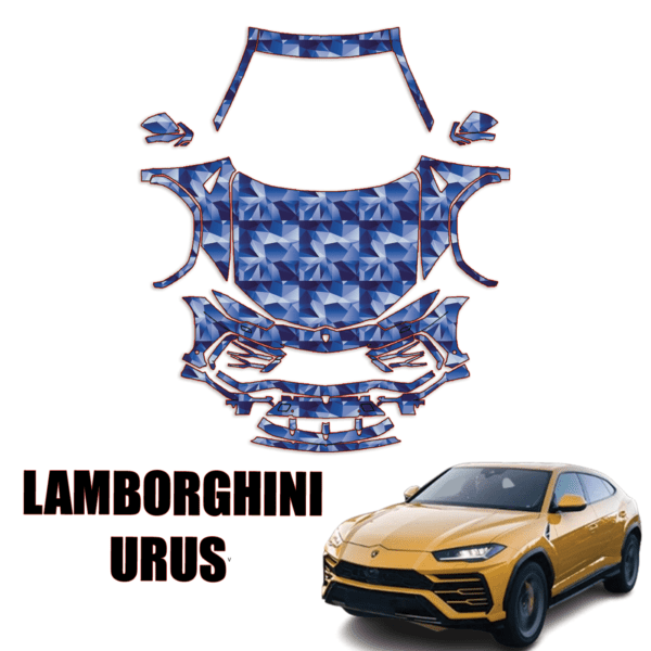 2018-2022 Lamborghini Urus Pre Cut Paint Protection Kit – Full Front + A Pillars + Rooftop