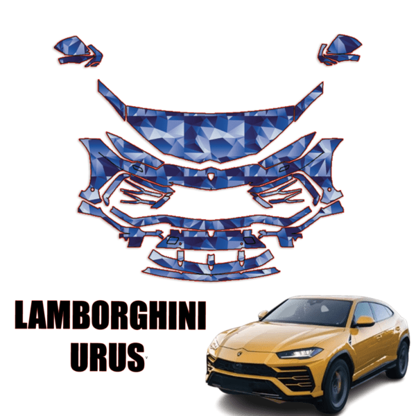 2018-2022 Lamborghini Urus Pre Cut Paint Protection Kit – Partial Front