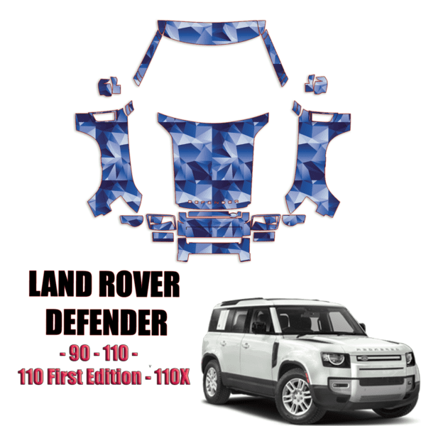 2020-2023 Land Rover Defender – Pre Cut Paint Protection Kit-Full Front+A Pillars+Rooftop