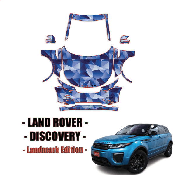2020-2023 Land Rover Discovery Landmark Edition Pre Cut Paint Protection Kit-Full Front