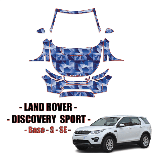 2020-2023 Land Rover Discovery Sport Base Pre Cut Paint Protection Kit – Full Front