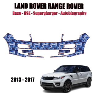 2013-2017 Land Rover Range Rover – Base, HSE, Supercharged, Autobiography Precut Paint Protection Kit – Front Bumper