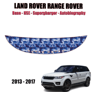 2013-2017 Land Rover Range Rover – Base, HSE, Supercharged, Autobiography Precut Paint Protection Kit – Partial Hood + Fenders