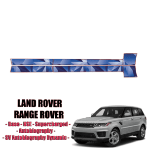2018-2022 Land Rover Range Rover Sport Precut Paint Protection Film- Rocker Panels