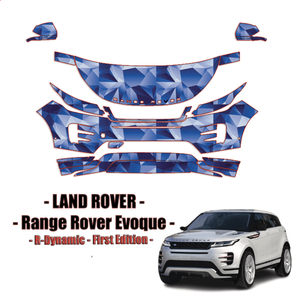 2020-2023 Land Rover Range Rover Evoque Precut Paint Protection Kit – Partial Front