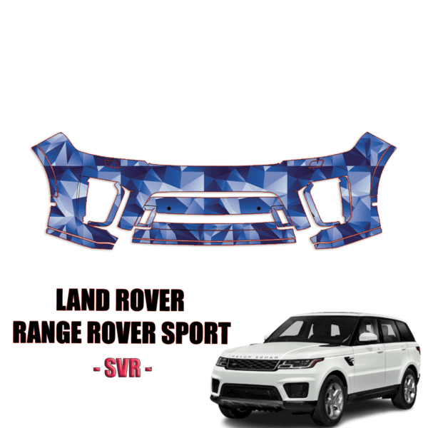 2018-2022 Land Rover Range Rover Sport – SRV Pre-Cut Paint Protection Kit – Front Bumper