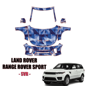 2018-2022 Land Rover Range Rover Sport-SVR Pre Cut Paint Protection Kit-Full Front+A Pillars+Rooftop