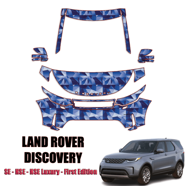 2017 – 2023 Land Rover Discovery – SE, HSE, HSE Luxury, First Edition – Paint Protection Kit – Partial Front