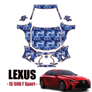 2022-2024 Lexus IS 500 F Sport Precut Paint Protection Kit – Full Front + A Pillars + Rooftop