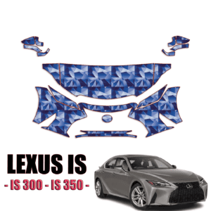2021-2024 Lexus IS – IS300, IS350 PPF Kit Pre Cut Paint Protection Kit – Partial Front