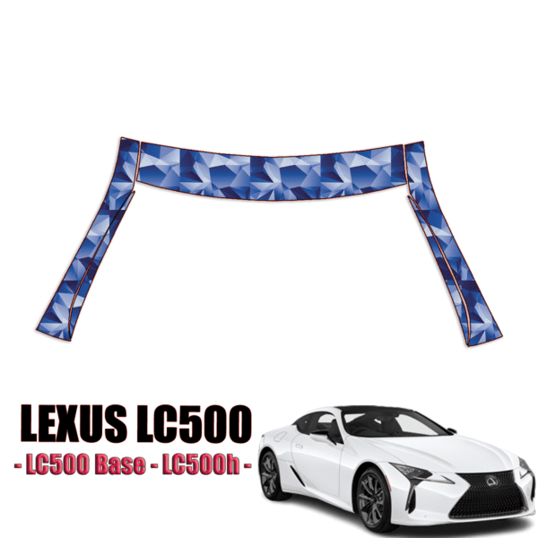 2018 -2023 Lexus LC500 Paint Protection Kit (PPF) – A-Pillars + Rooftop