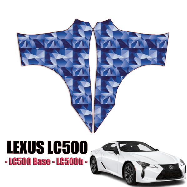 2018 -2023 Lexus LC500 – Precut Paint Protection Kit – Full Front Fenders