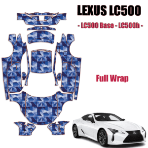 2018-2024 Lexus LC500 Precut Paint Protection Kit PPF – Full Wrap Vehicle