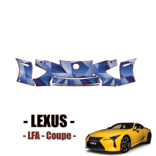 2011-2023 Lexus LFA Coupe Precut Paint Protection Kit – Front Bumper