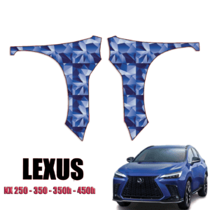 2022-2023 Lexus NX 250, 350, 350h, 450h Precut Paint Protection Kit – Full Front Fenders