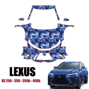 2022-2023 Lexus NX 250, 350, 350h, 450h Pre Cut Paint Protection Kit – Full Front + A Pillars + Rooftop