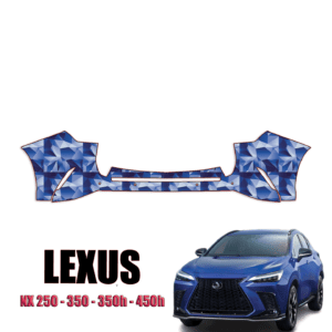 2022 – 2023 Lexus NX 250, 350, 350h, 450h Paint Protection Film – Rear Bumper