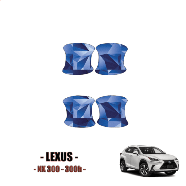 2018-2021 Lexus NX300, 300H Precut Paint Protection Kit (PPF) – Door Cups