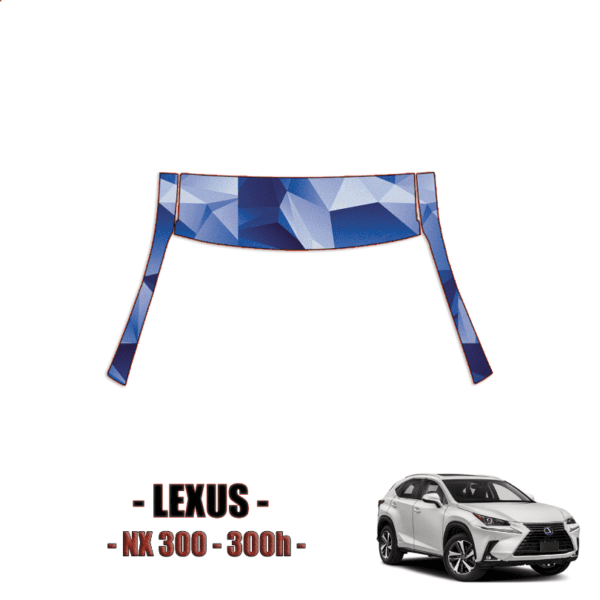 2018-2021 Lexus NX300, 300H Paint Protection Kit – A-Pillars + Roof Top