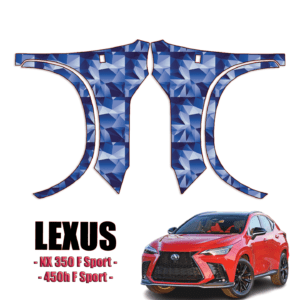 2022-2023 Lexus NX 350 F Sport, 450h F Sport Precut Paint Protection Kit – Full Front Fenders