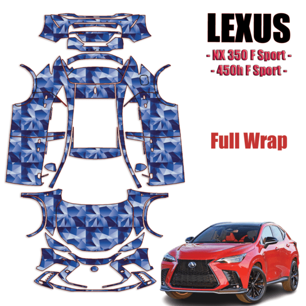 2022-2025 Lexus NX Precut Paint Protection Kit – Full Wrap Vehicle