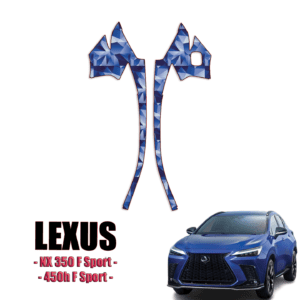 2022 – 2023 Lexus NX 350 F Sport, 450h F Sport Precut Paint Protection Kit – Quarter Panels