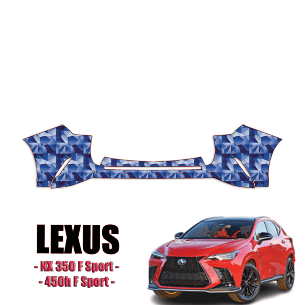 2022-2025 Lexus NX Precut Paint Protection Film Kit PPF – Rear Bumper