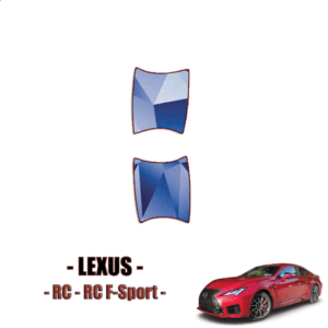 2019 -2022 Lexus RC – Precut Paint Protection Kit (PPF) – Door Cups