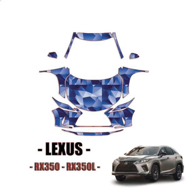 2020-2022 Lexus RX350 RX350L Pre Cut Paint Protection Kit – Full Front + A Pillars + Rooftop