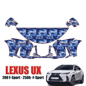 2019-2024 Lexus UX 200 F-Sport, 250h F-Sport Precut Paint Protection Kit – Partial Front