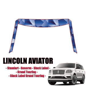 2020-2024 Lincoln Aviator Paint Protection Kit A Pillars + Rooftop