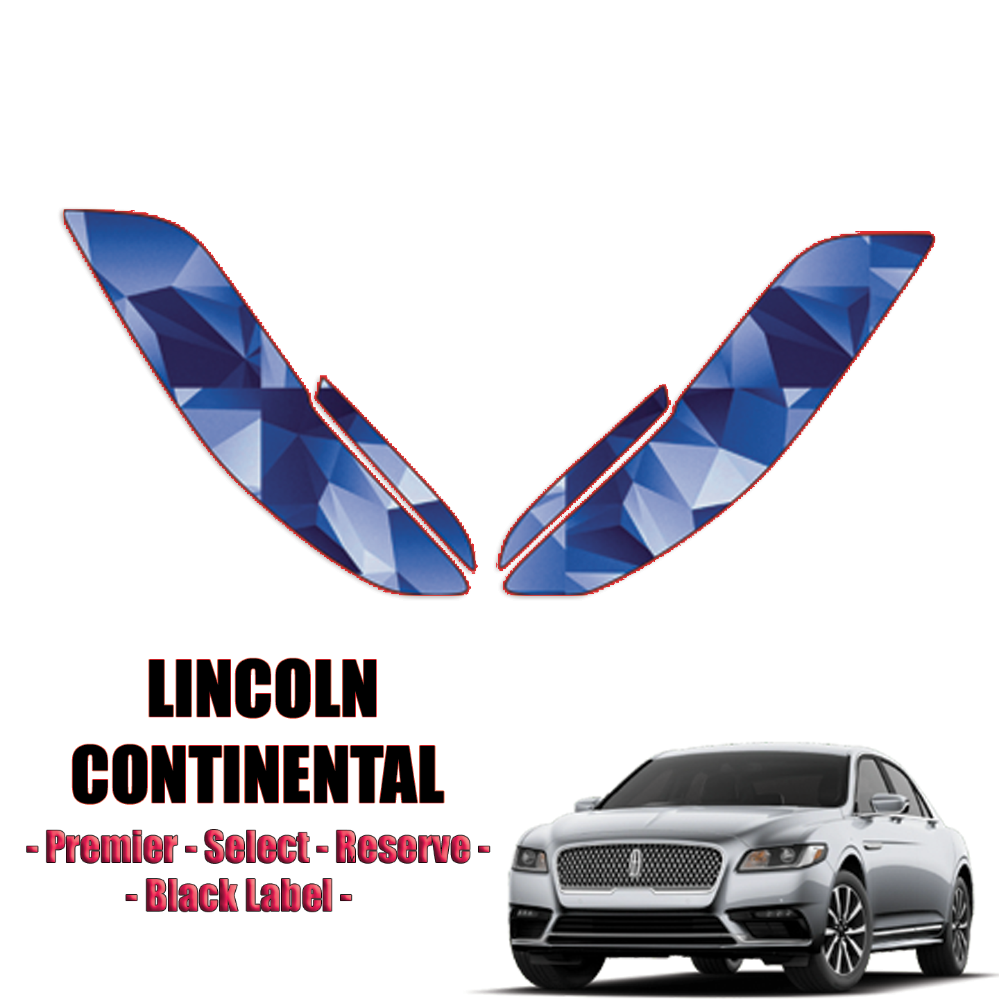 2017 2023 Lincoln Continental Premier Select Reserve Black Label